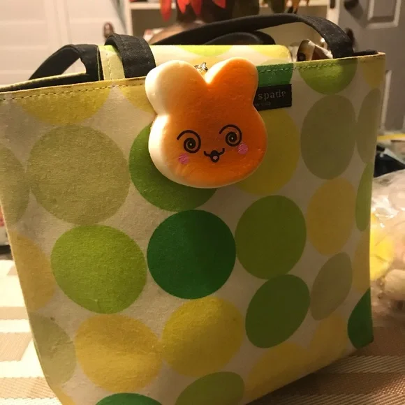 Key Charm Orange Rabbit - Picture 3 of 3